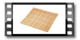 Rollmatte für Sushi NIKKO 24 x 24 cm