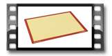 Backmatte DELÍCIA SiliconPRIME 40 x 30 cm, perforiert