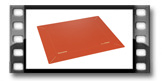 Backmatte DELÍCIA SiliconPRIME 40 x 34 cm, für tiefe Bräter