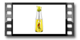 Ölflasche VITAMINO 500 ml, mit Aromasieb