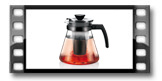 Tee-/Kaffeekanne TEO 1.25 l, mit Teesieben