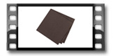 Pack servilletas de mesa chocolate FLAIR