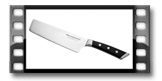 Japanisches Messer AZZA NAKIRI 18 cm