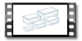Contenedor rectangular FRESHBOX, 5 pz